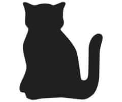 HEYDA Raznice s kočka 1,3x1cm, heyda, velikost, na papír