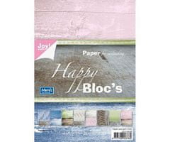 Kraftika Sada papírů a5 happy blocs (32ks), joy crafts, papíry