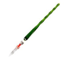 Kraftika Skleněné pero na kaligrafii zelené (1ks),
