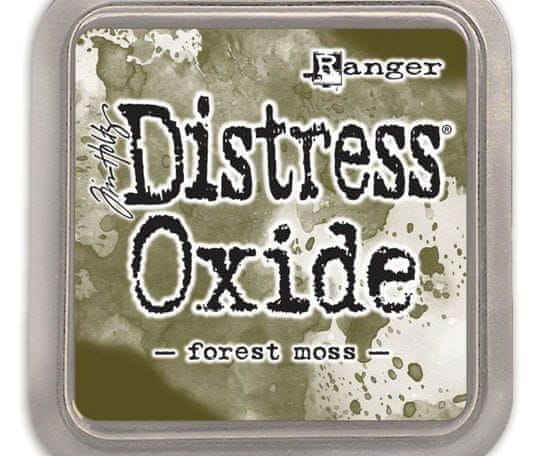 Kraftika Polštářek distress oxide forest moss,