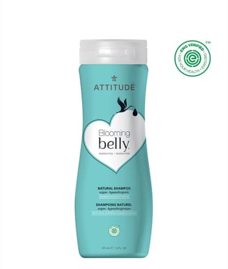 Attitude Přírodní šampón ATTITUDE Blooming Belly nejen pro těhotné s arganem 473 ml