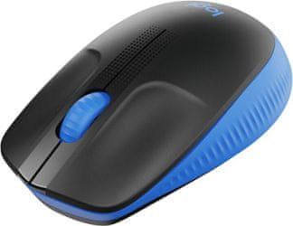 Logitech M190, modrá (910-005907) bezdrátová 3 tlačítka optická