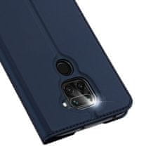 Dux Ducis Skin Pro knížkové kožené pouzdro na Xiaomi Redmi 10X 4G / Redmi Note 9, modré