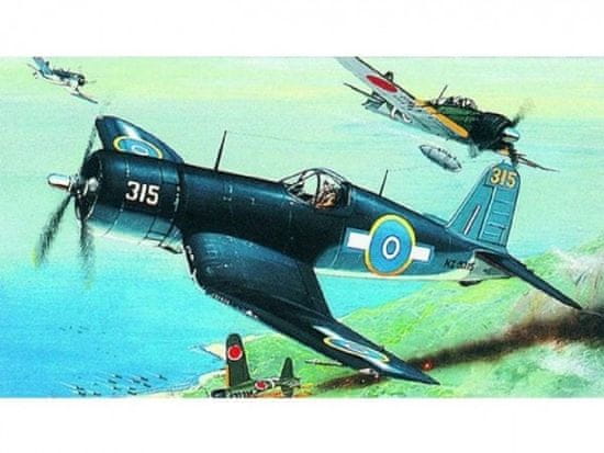 Směr Model Chance Vought F4U 1 Corsair HI TECH 14 1x1 73cm v krabici 25x14 5x4 5 1:72