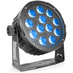 BAC506 LED PAR 12x 18W HCL RGBAW-UV, DMX, černý