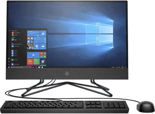 Domácí, kancelářský počítač All-in-One HP 200G4 AiO (2B429EA) klávesnice monitor myš počítač v jednom