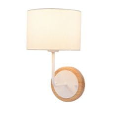 ACA ACA Lighting Textile nástěnné svítidlo OD6508WWH