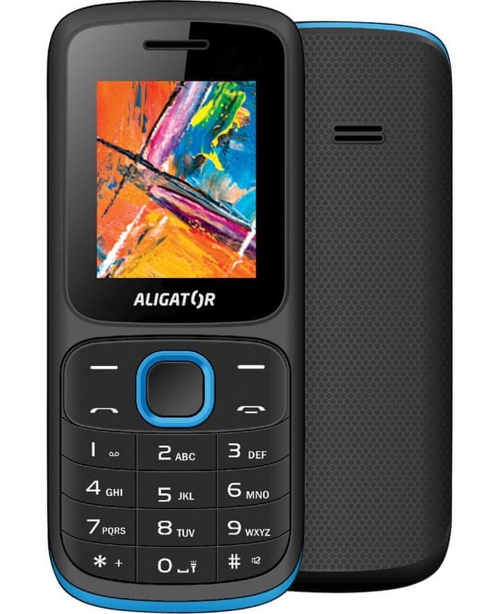 Aligator D210, Black/blue