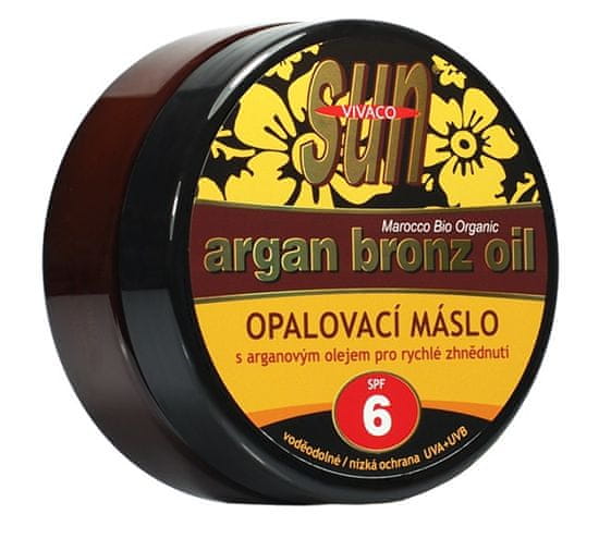 SUN Vital Opalovací máslo s BIO arganovým olejem SPF 6 SUN VITAL  200 ml