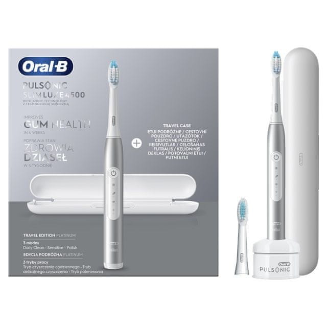 Oral-B Sonický Kartáček Slim Luxe 4500 Platinum