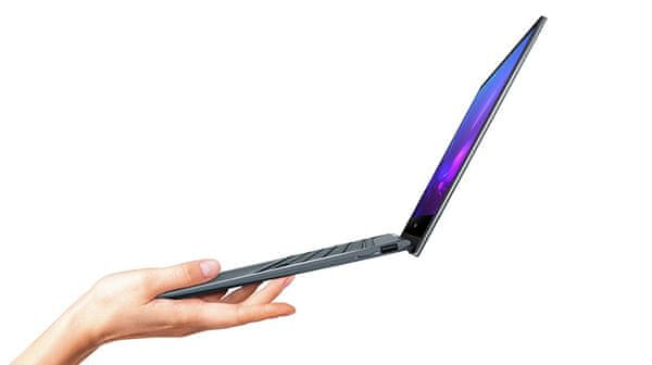 Konvertibilný ultrabook Asus Zenbook Flip 13 kovový dizajnový ľahký cestovný