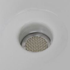Vidaxl Sada přenosného kempingového WC a umyvadla na mytí rukou šedá