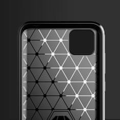 MG Carbon Case Flexible silikónový kryt na Huawei Y5p, černý