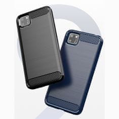 MG Carbon Case Flexible silikónový kryt na Huawei Y5p, černý