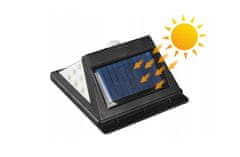 CoolCeny Solární osvětlení 40 LED se senzorem pohybu a soumraku