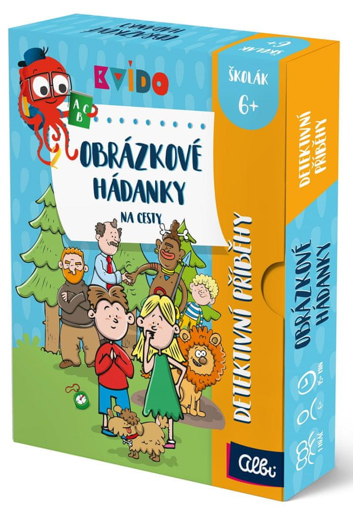 Albi Kvído - Obrázkové hádanky - Detektivní příběhy