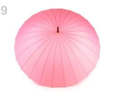 Kraftika 1ks růžová sv. dámský deštník kouzelný s květy