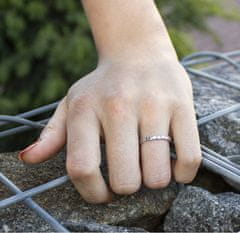 Beneto Stříbrný prsten se srdíčky AGG344 (Obvod 58 mm)
