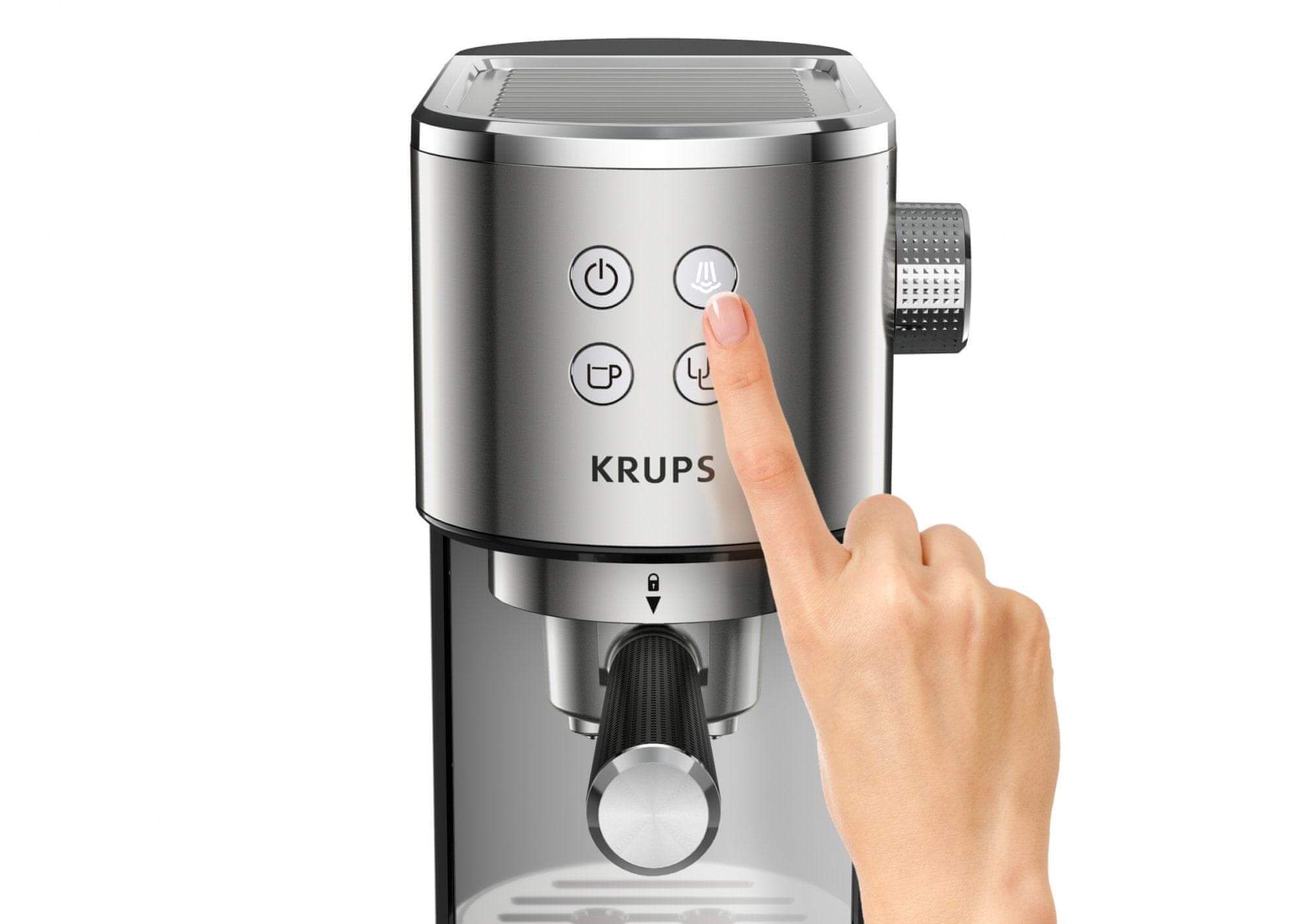  Krups Virtuoso Silver XP442C11 