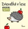 Jan Jiskra: Zvieratká v lese - Leporelo pre deti vo veku 18+ mesiacov