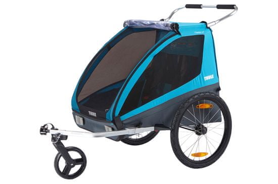 Thule cyklovozík Coaster XT Bike Trailer+Strol