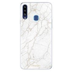 iSaprio Silikonové pouzdro - GoldMarble 13 pro Samsung Galaxy A20s