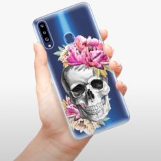 iSaprio Silikonové pouzdro - Pretty Skull pro Samsung Galaxy A20s