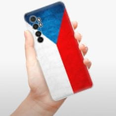iSaprio Silikonové pouzdro - Czech Flag pro Xiaomi Mi Note 10 Lite