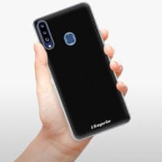 iSaprio Silikonové pouzdro - 4Pure - černý pro Samsung Galaxy A20s