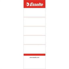 Esselte Štítky pro pákové pořadače, oboustranné, bílá, 50x158 mm 810801