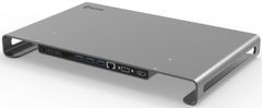 SWISSTEN USB-C HUB DOCK ALUMINIUM 44040104 - rozbaleno