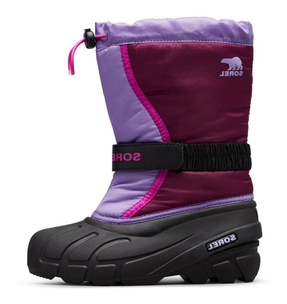 Sorel dívčí sněhule Youth Flurry DTV Purple Dahlia 1855251562 36 fialová