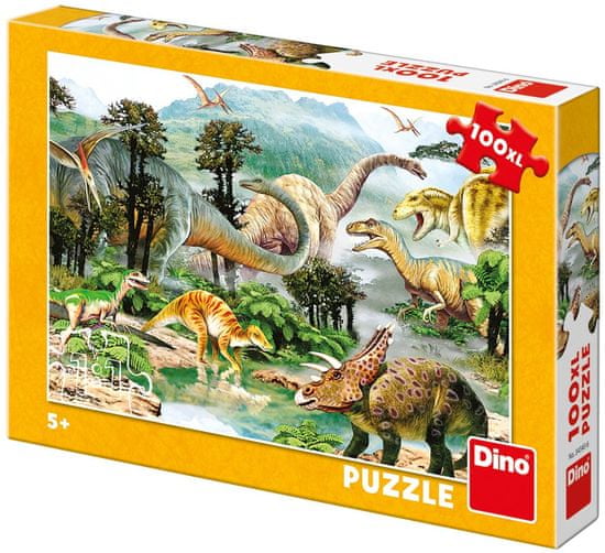 Dino Život dinosaurů 100XL dílků