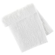 Greatstore Sada ručníků pro hosty 50 ks bavlna 350 g/m2 30 x 50 cm bílá