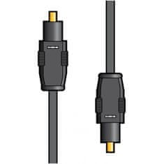 AV:link kabel optický 1x TOSlink samec - 1x TOSlink samec, 1m