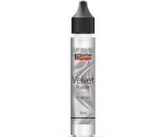 Pentart Sametový prášek 30ml bílá, pentart, gesso pasty