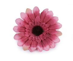 Kraftika 2ks růžová střední umělý květ gerbera 80mm