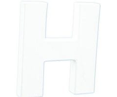 Kraftika Kartonové písmeno "h" v.12cm, décopatch, písmena dekoraci