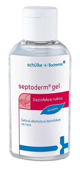 SCHÜLKE Alkoholová dezinfekce rukou Septoderm Gel 50ml