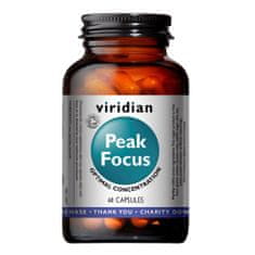 VIRIDIAN nutrition Organic Peak Focus 60 kapslí 