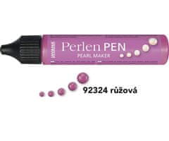 Kraftika Perlen pen perlový popisovač 29 ml růžový