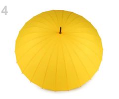 Kraftika 1ks žlutá dámský deštník kouzelný s květy