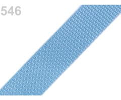 Kraftika 47m 546 modrá sv. popruh polypropylénový šíře 25mm typ bx
