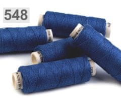 Kraftika 10ks 548 mazarine blue nitě lněné 50 m, ostatní