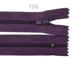 Kraftika 1ks grape royale spirálový zip šíře 3mm délka 14cm pinlock,