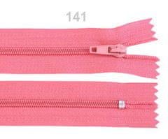 Kraftika 1ks pink lemonade spirálový zip šíře 3mm délka 10cm