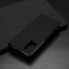 Dux Ducis Skin Pro knížkové kožené pouzdro na Samsung Galaxy Note 20, černé