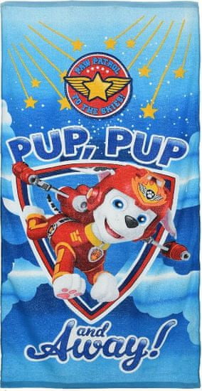 Sun City Osuška Paw Patrol / ručník Paw Patrol Pup Away 70x140cm