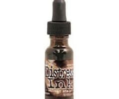 Kraftika Distress ink náplň 14ml - walnut stain,