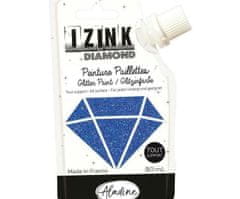 Aladine Diamantová barva izink diamond 80ml - tmavě modrá